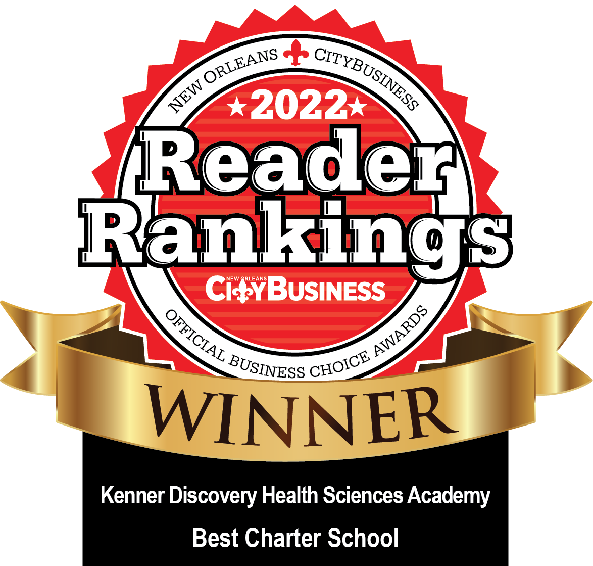 New Orleans 2020 Reader Rankings City Business Top Winner Kenner Discovery Health Sciences Academy Best Charter School