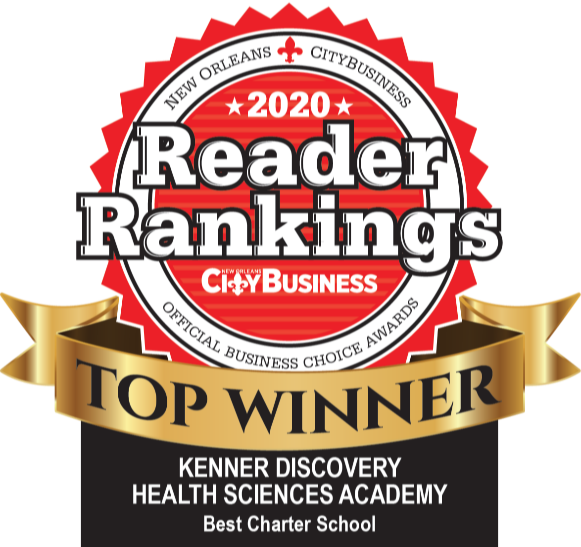New Orleans 2020 Reader Rankings City Business Top Winner Kenner Discovery Health Sciences Academy Best Charter School