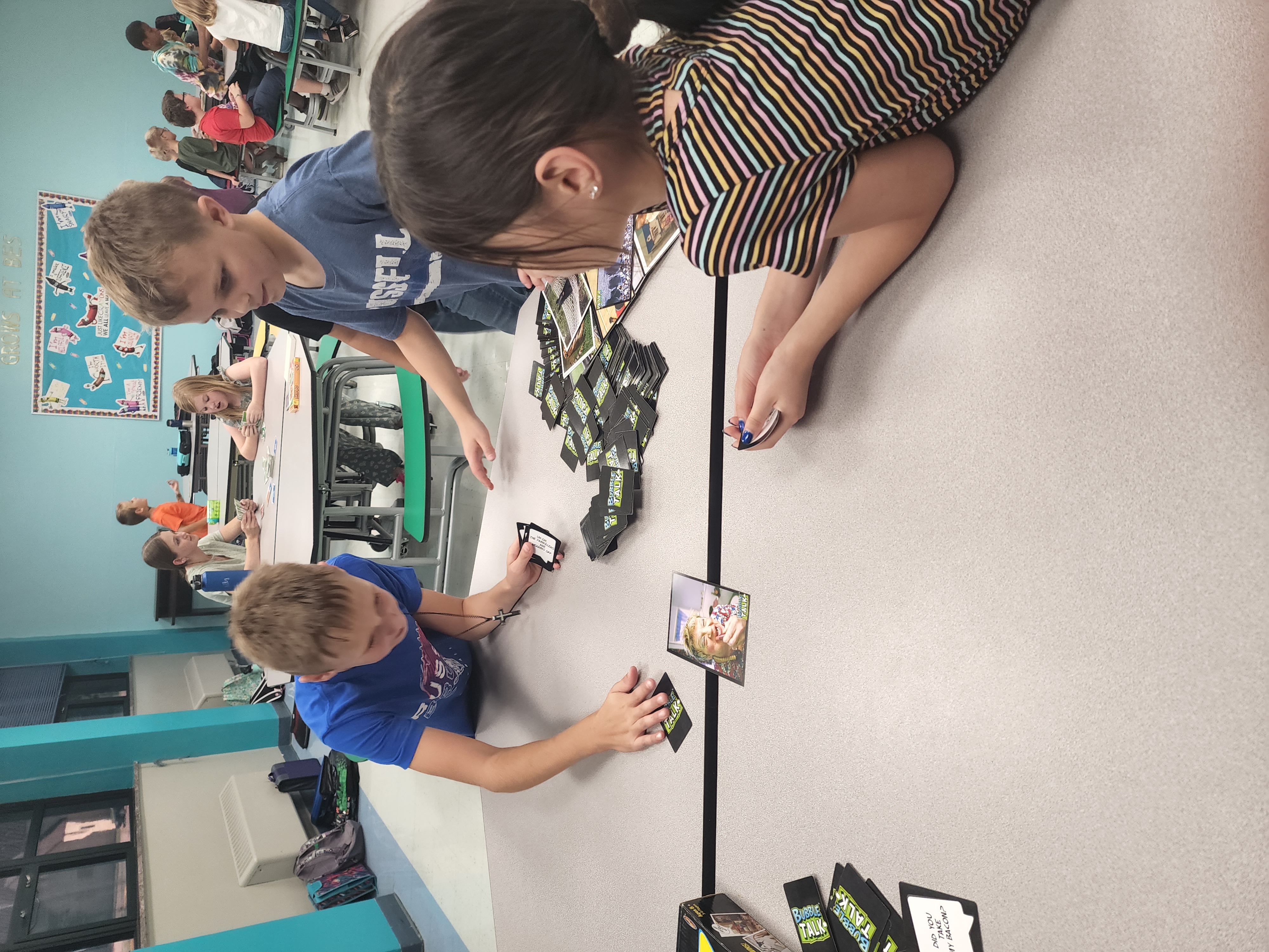 BES students participate in Breaktime activities.