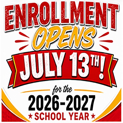 Enrollment Opens July 13th