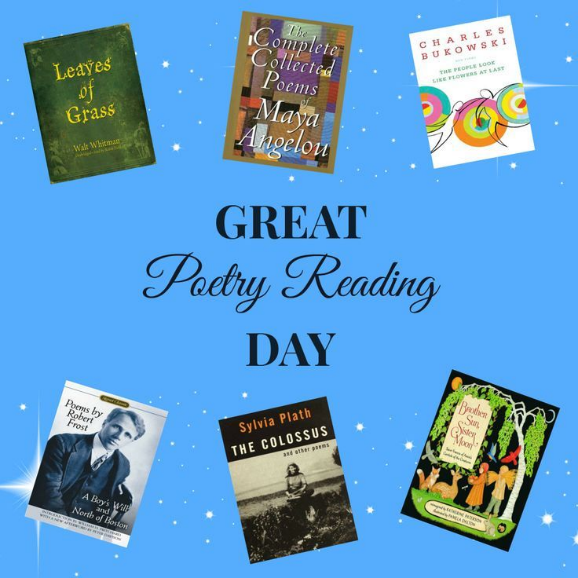 Great Poetry Reading  Day poster