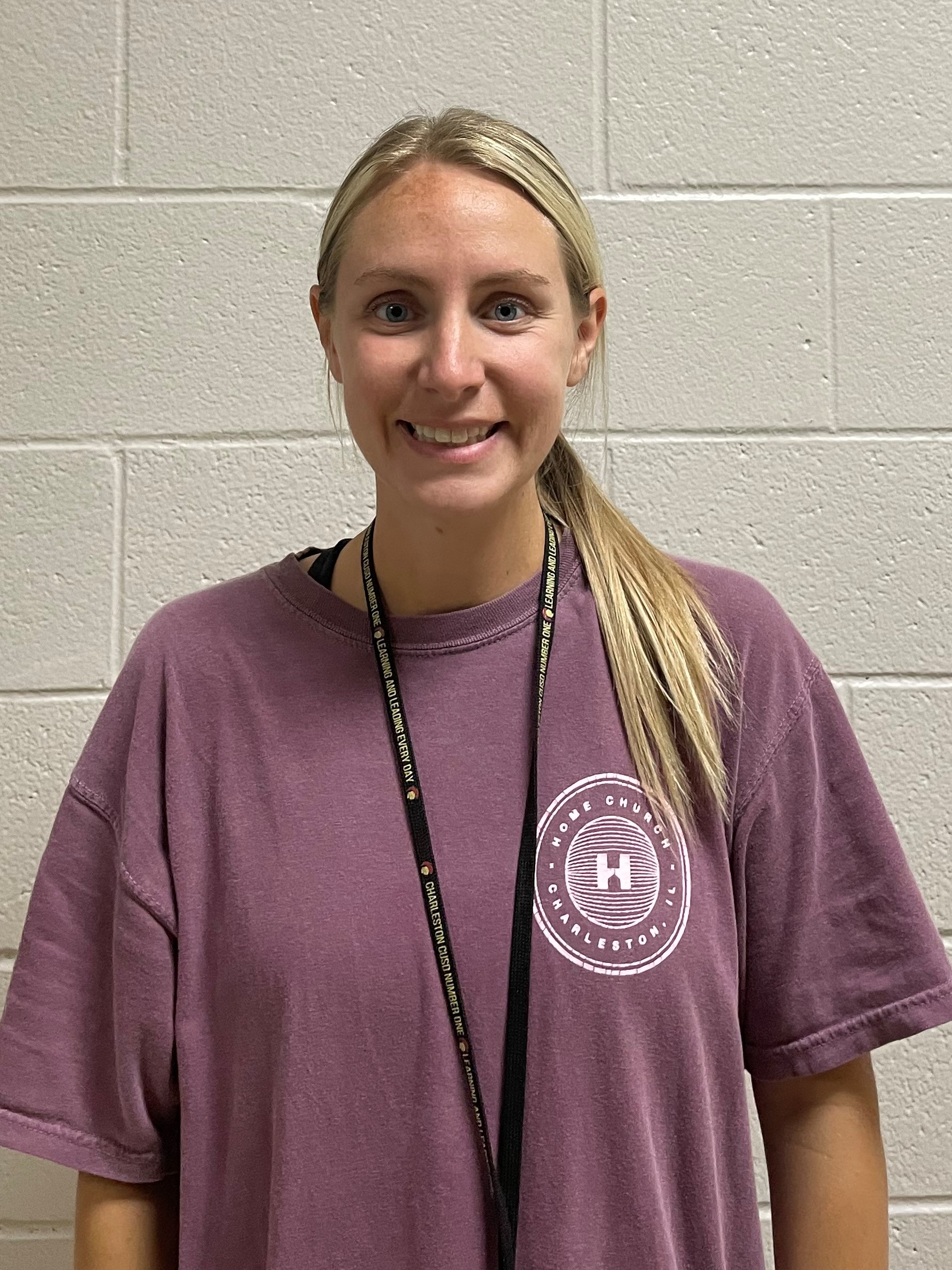 Mrs. Gowin, new PE teacher