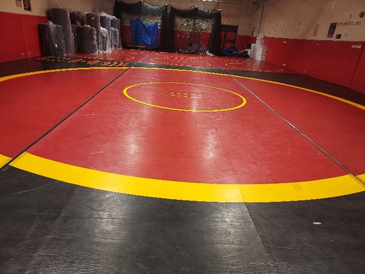 wrestling room