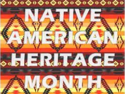 Native American Heritage Month graphic