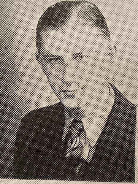 Donald Swinford Class of 1935 yearbook Courtesy of CHS yearbooks 