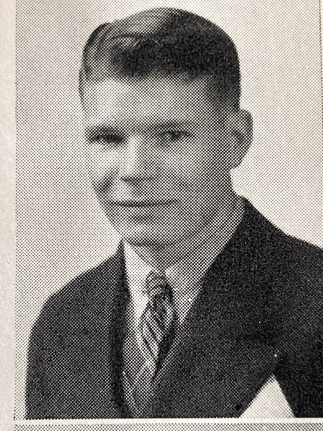 Cecil Toler Class of 1941 yearbook picture Courtesy CHS yearbooks 