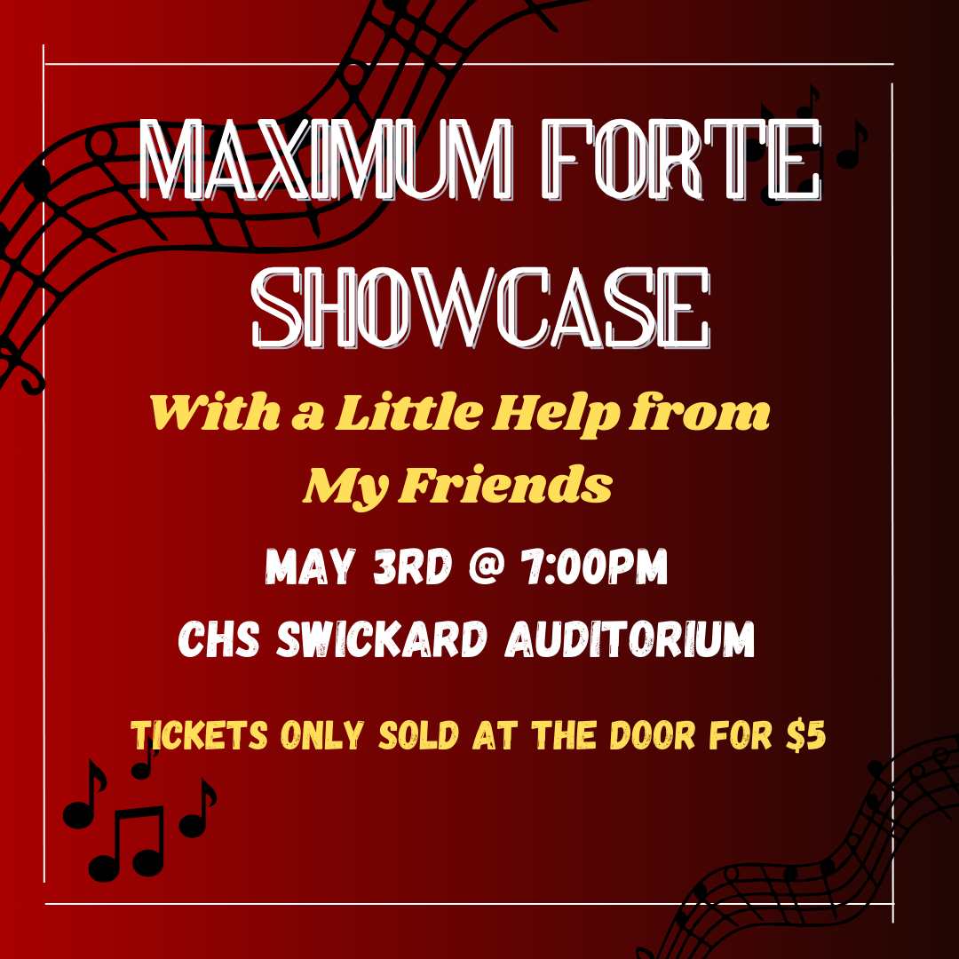 Maximum Forte Showcase Friday May 3rd 7pm