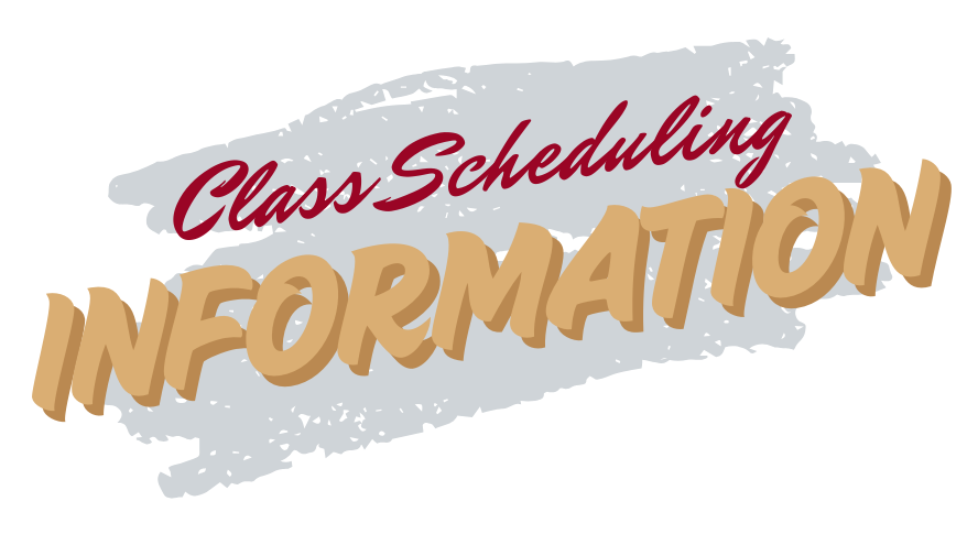 Class Scheduling Information