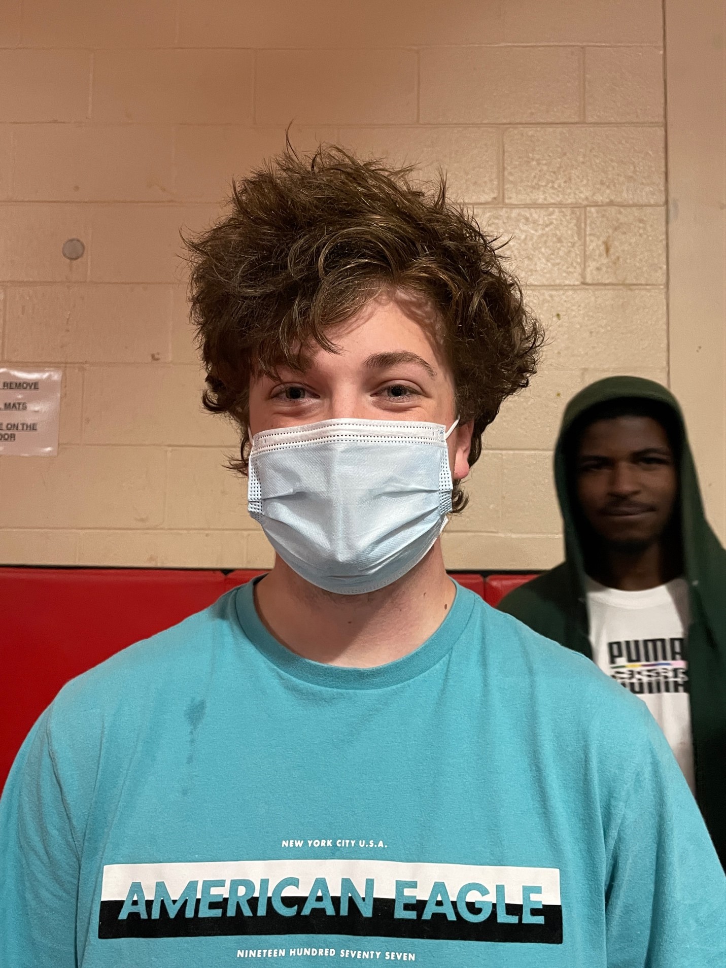 Senior band member Keagan