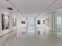 Photo of an art show