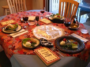 Passover feast image