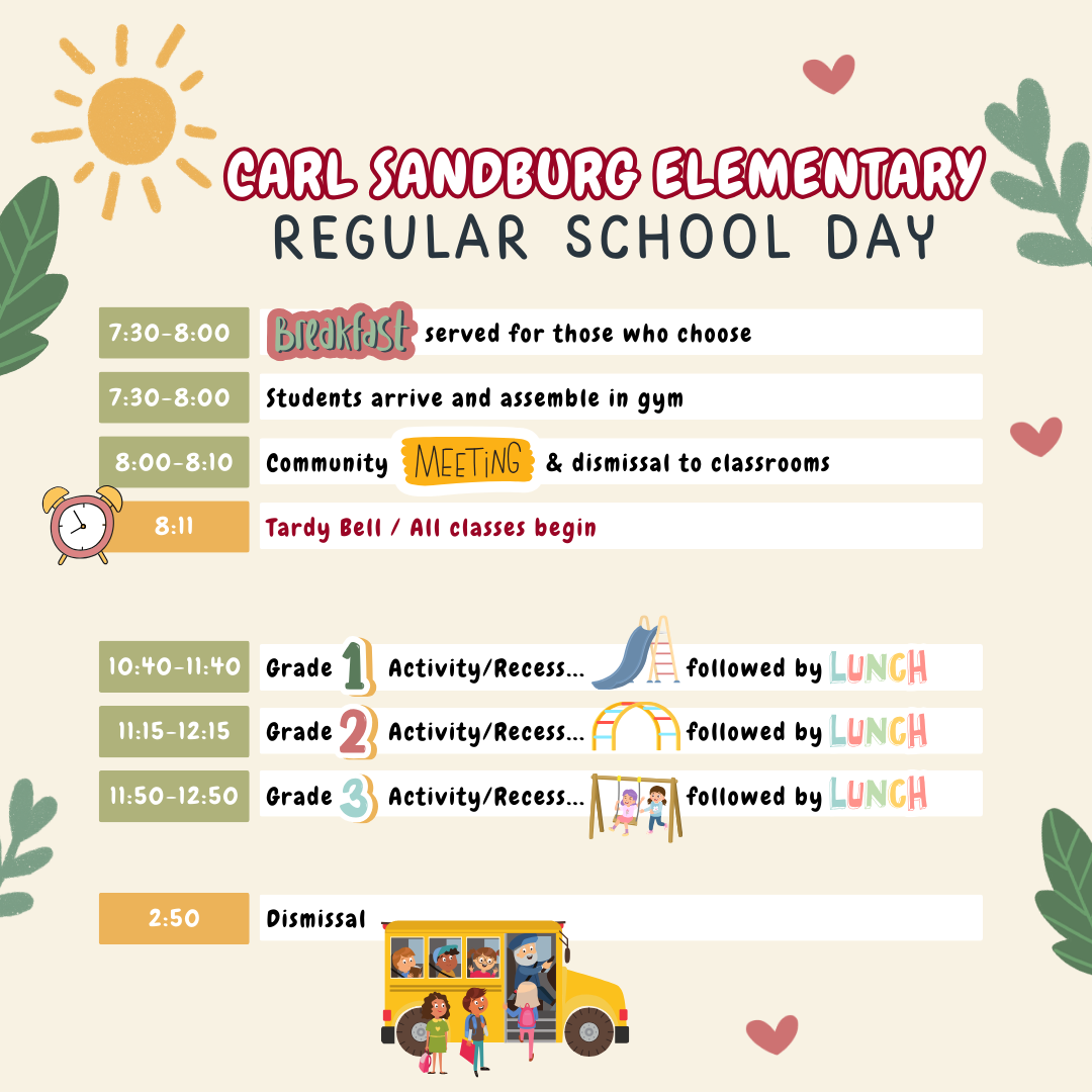 CSES Daily Schedule