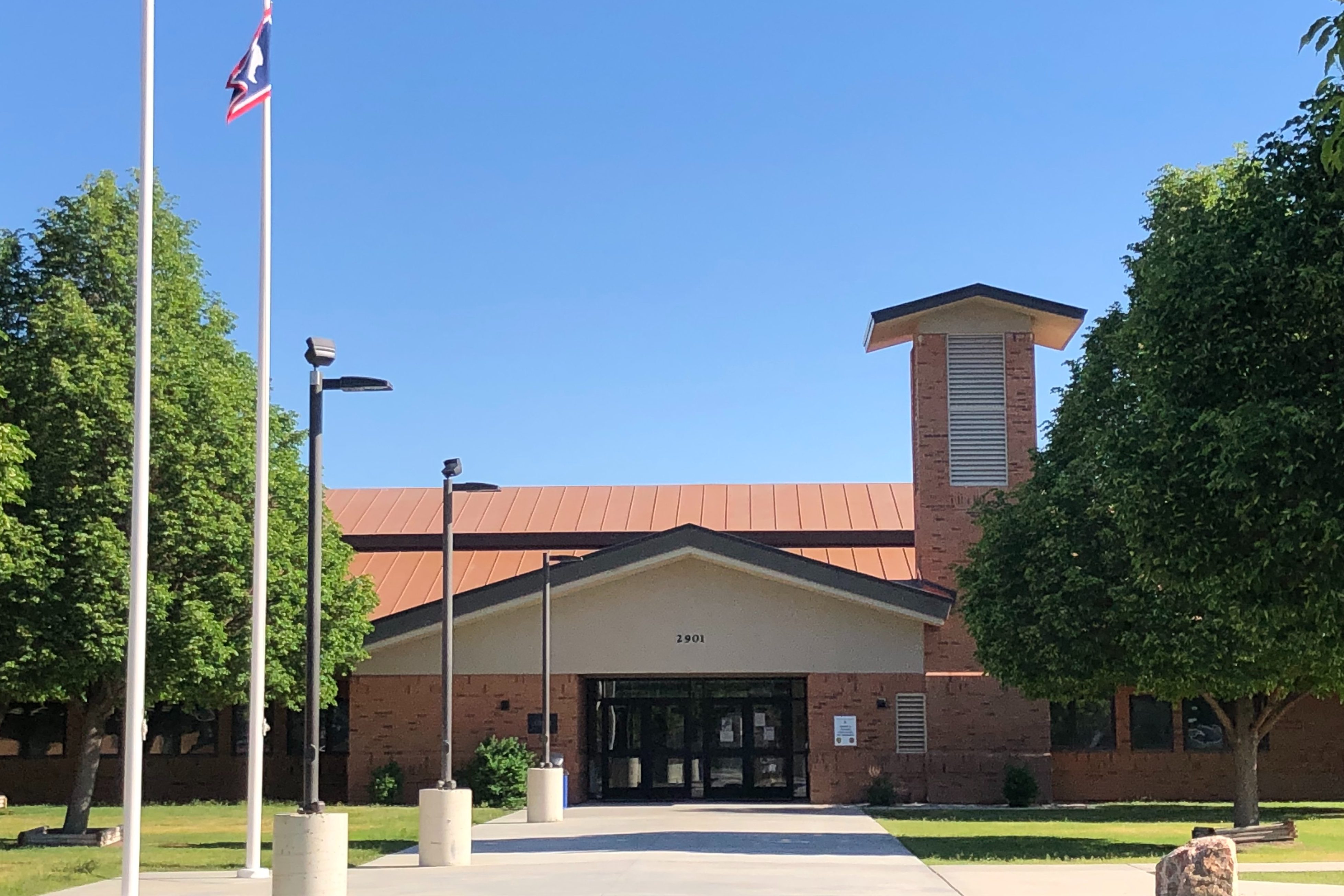 Cody Middle School Main Entrance