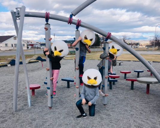 Eagles on the Playground