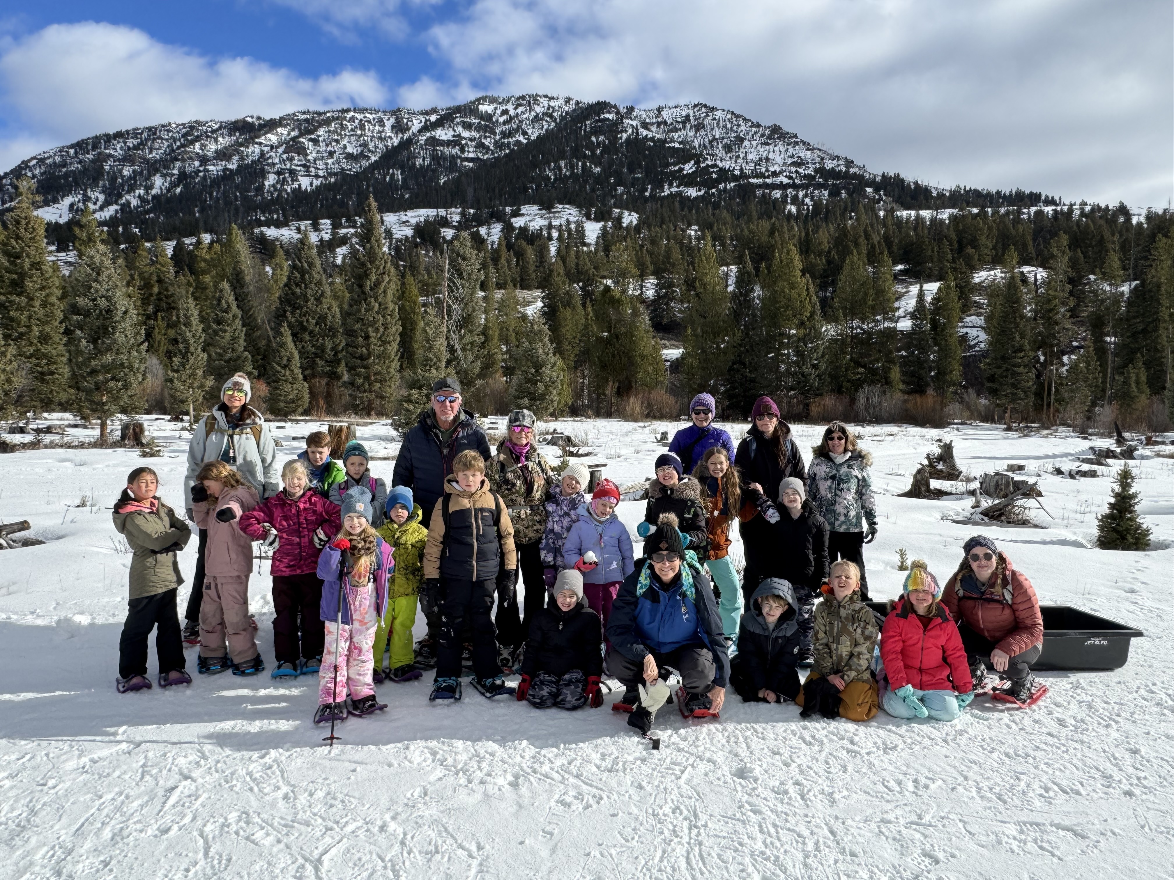 We love being outdoors - Snowshoeing 2026