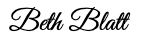 Beth Blatt Signature