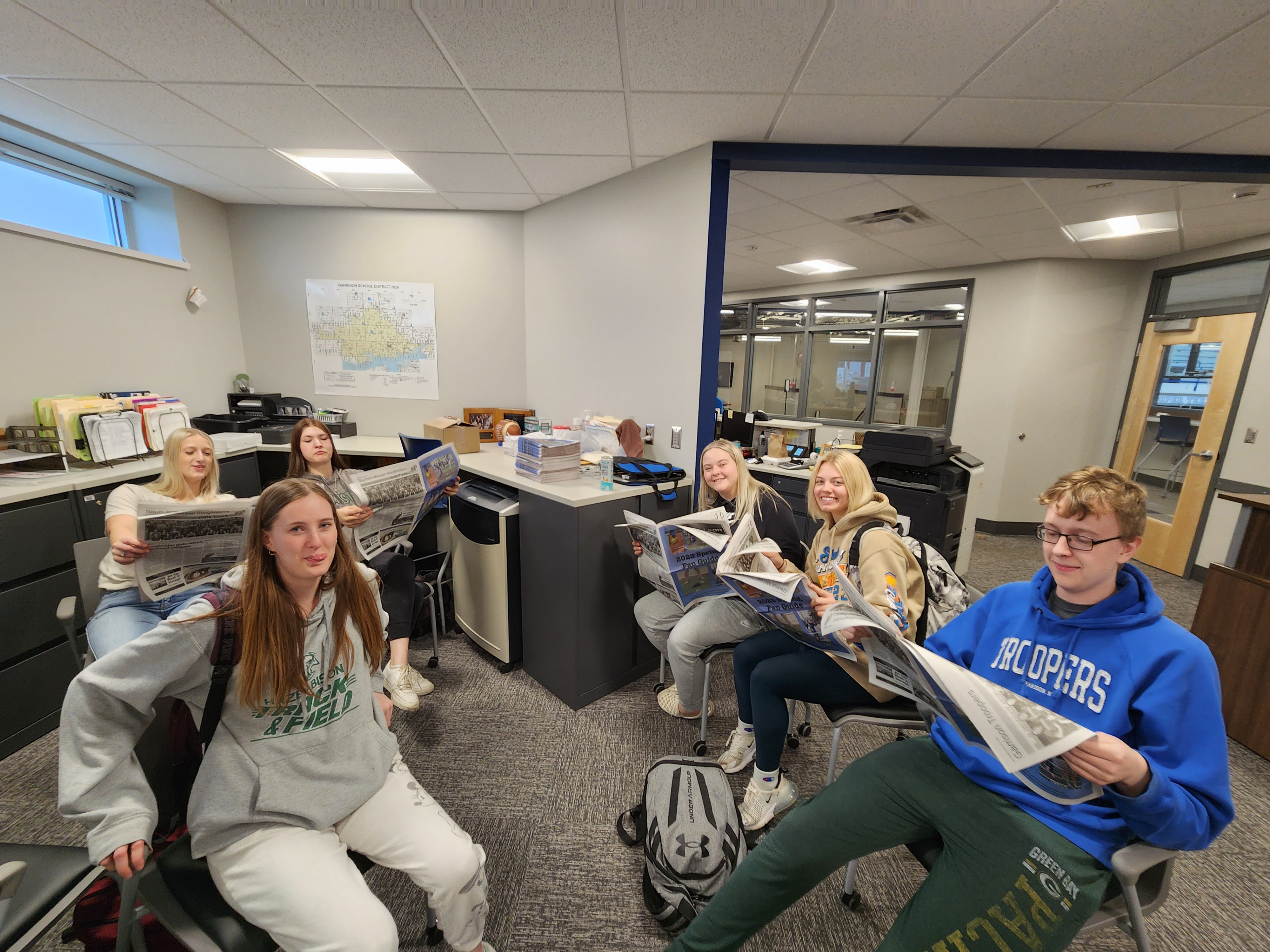 Hanging out in the Office