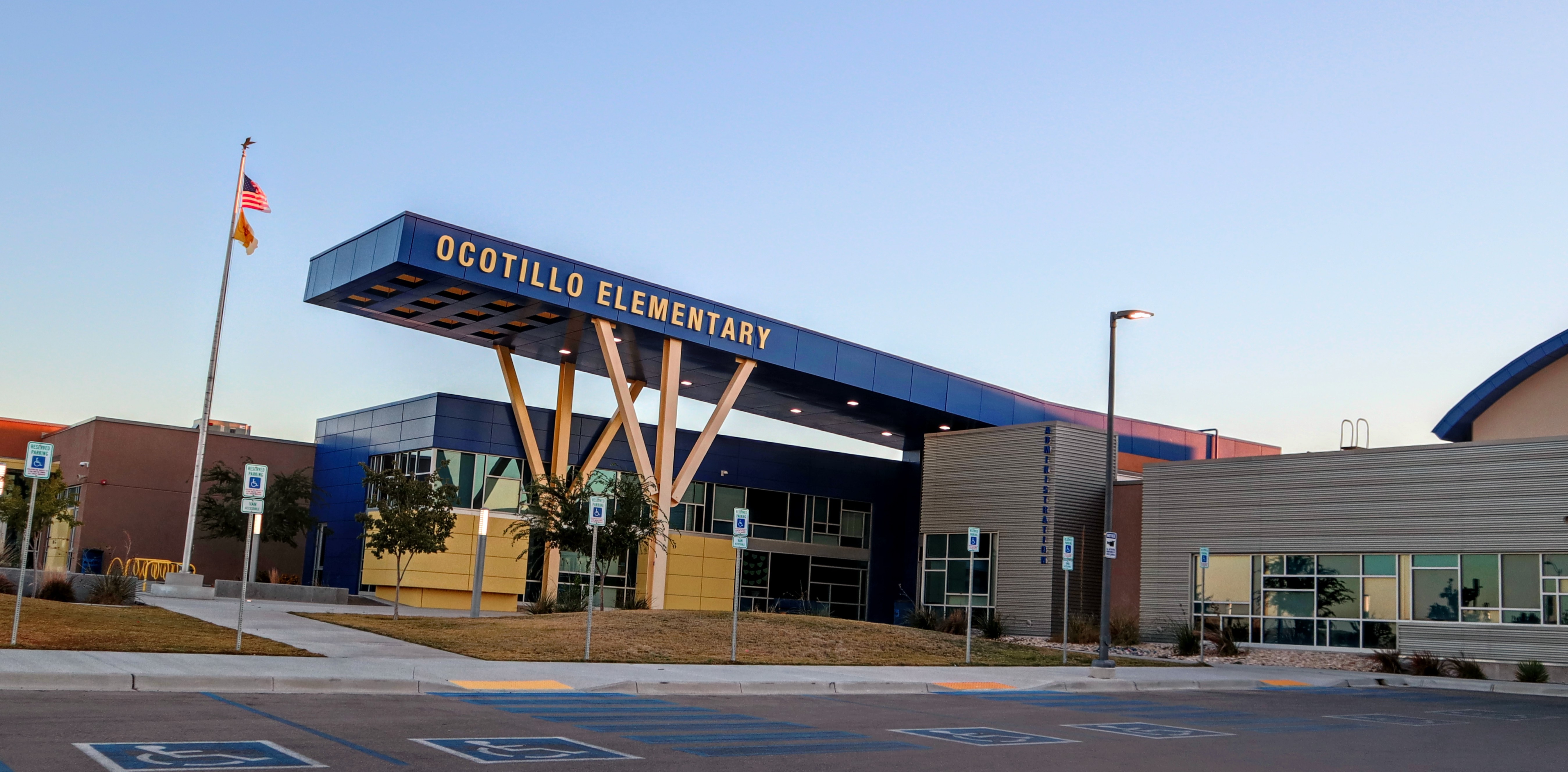 Entrace to Ocotillo Elementary