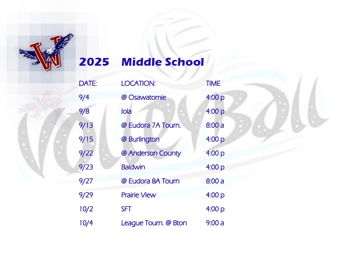volleyball schedule