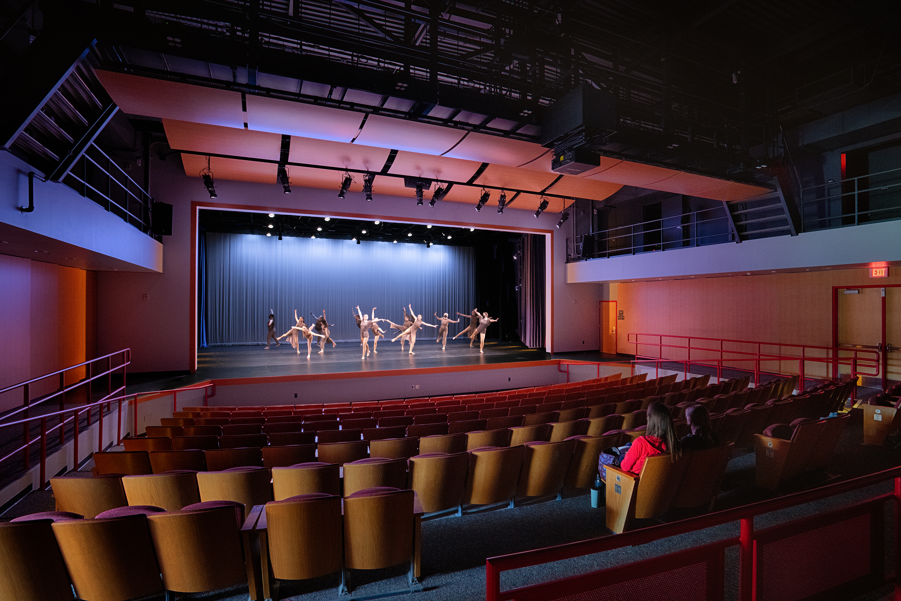 Forestville Performing Arts Interior Photo with Dance Company 