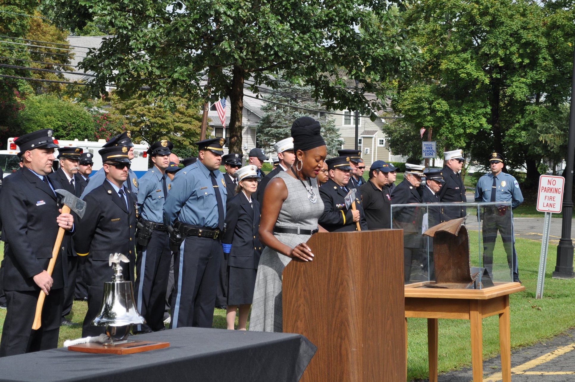 Superintendent Treece Speaking at the 9-11-23 Cermony