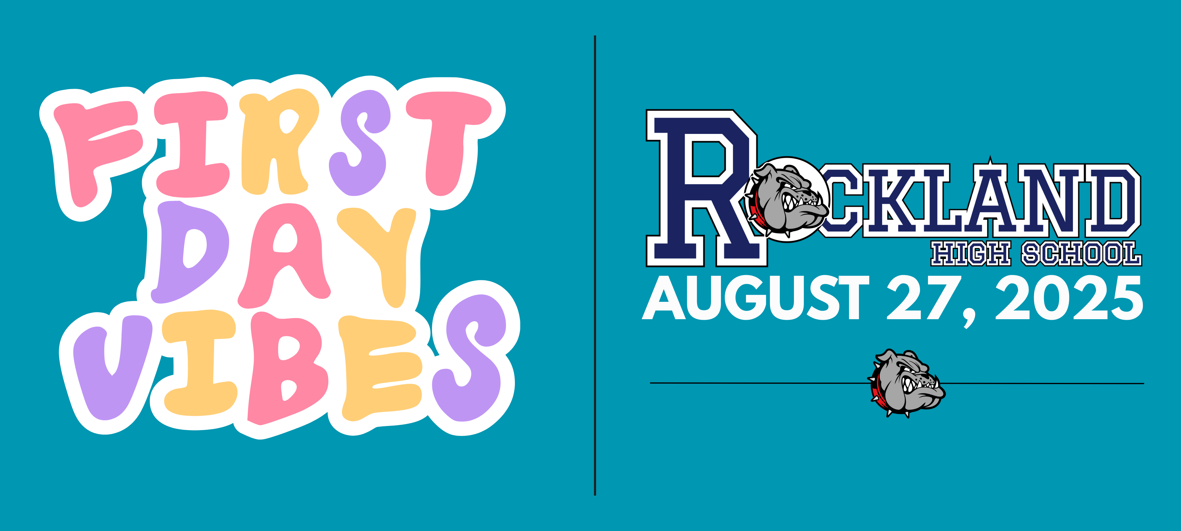FIRST DAY OF SCHOOL GRAPHIC