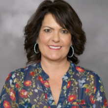 Headshot of Jr/Sr High Secretary, Karey Johnson