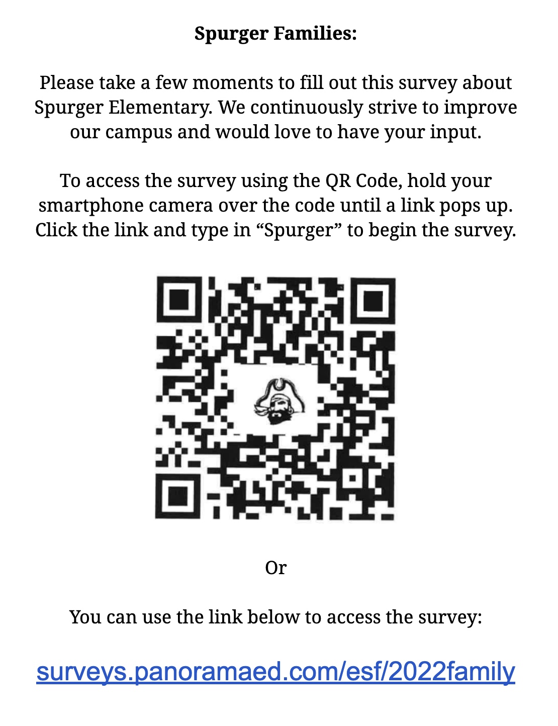 Elementary Survey Letter