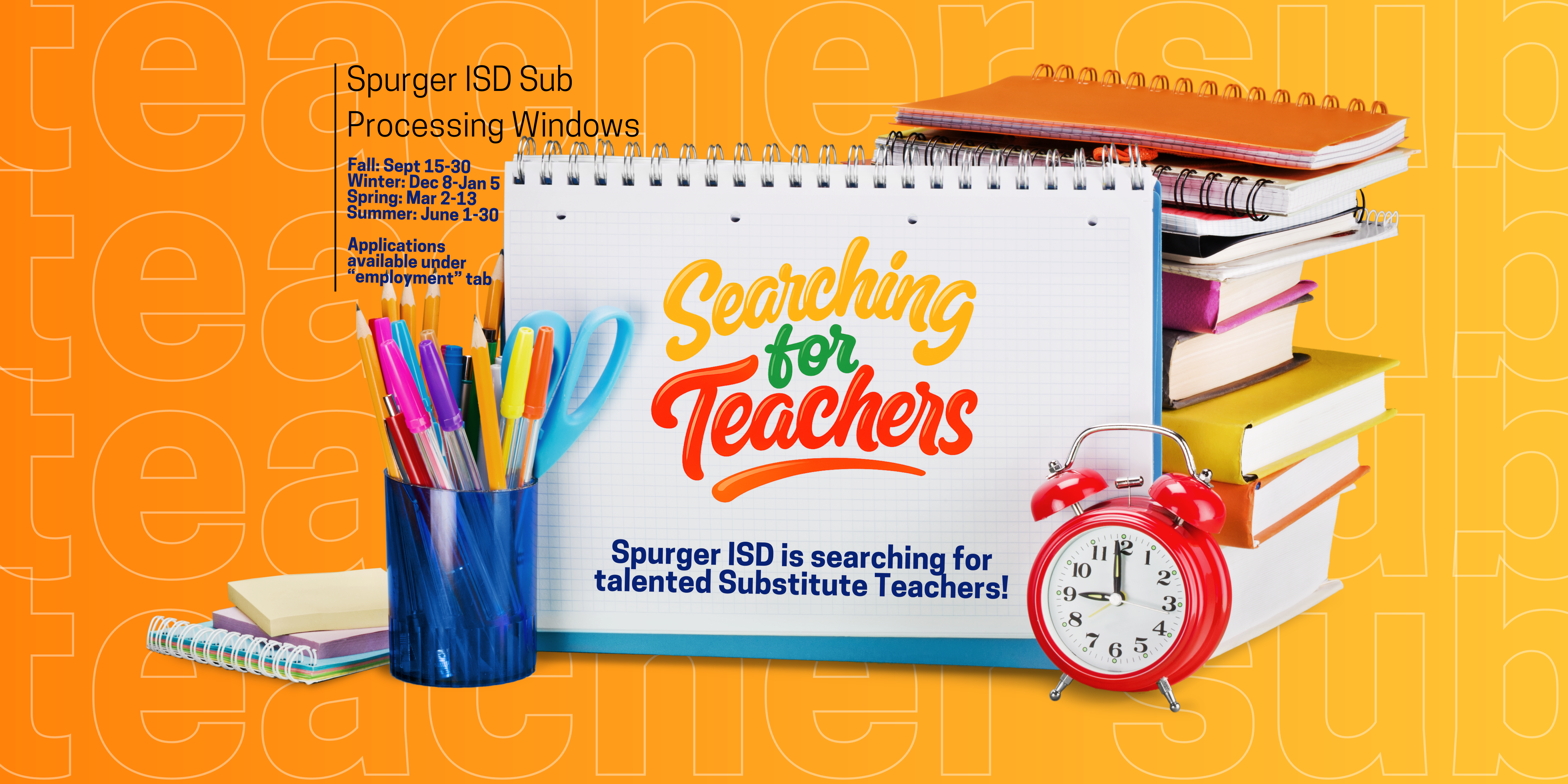 Searching for teachers