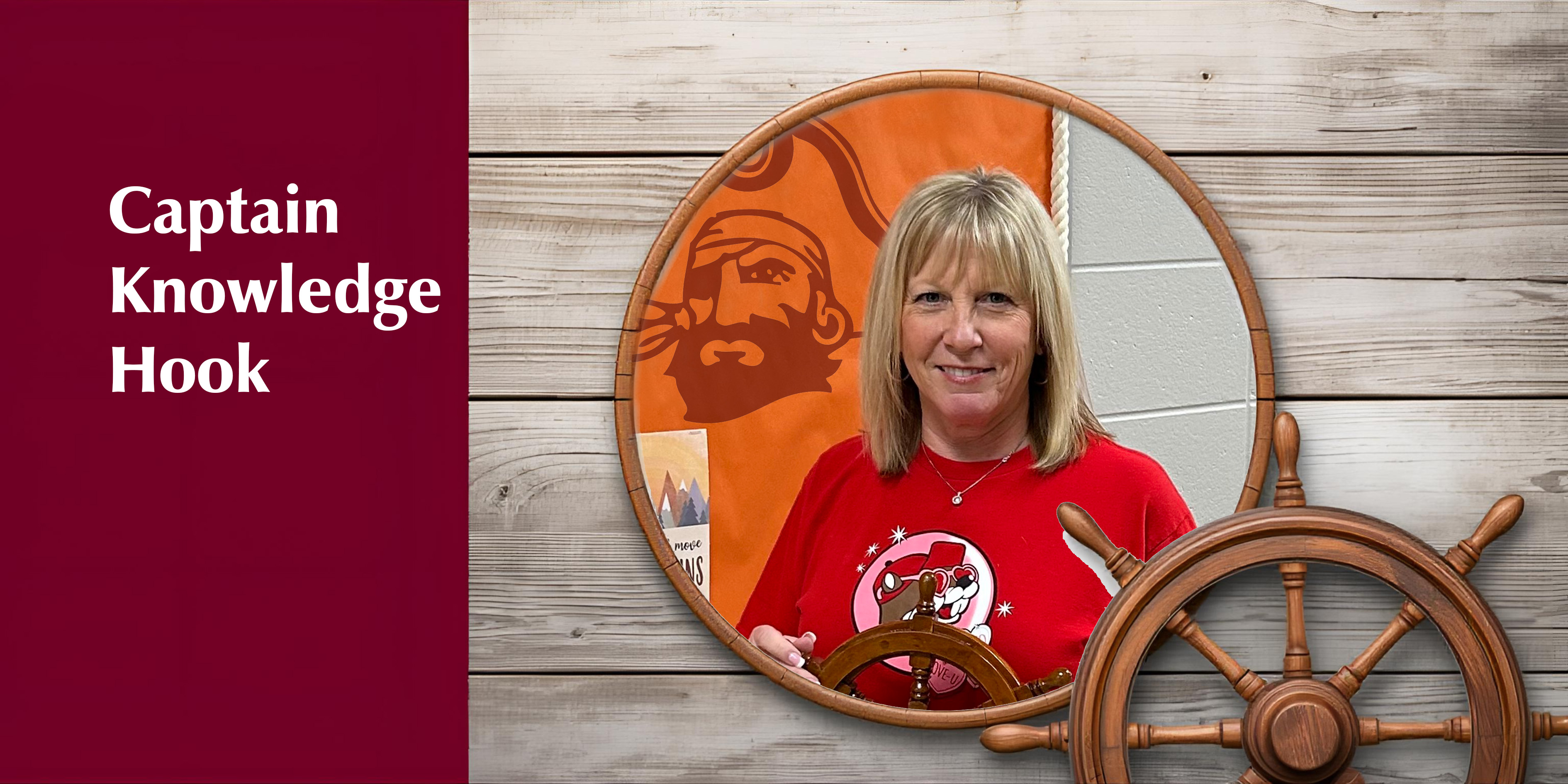 Captain "Knowledge" Hook Award - Lisa Stapert