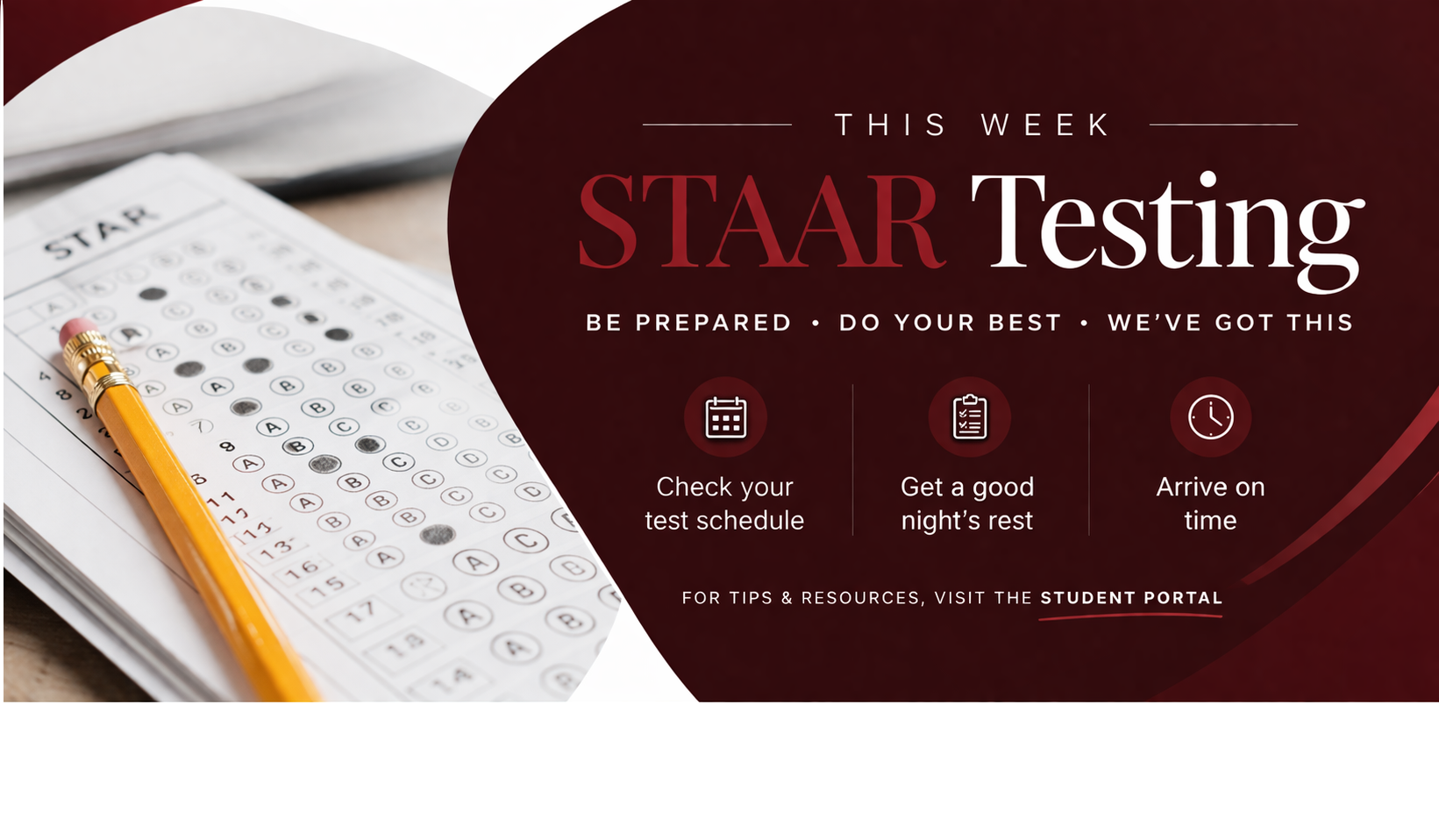 staar testing this week