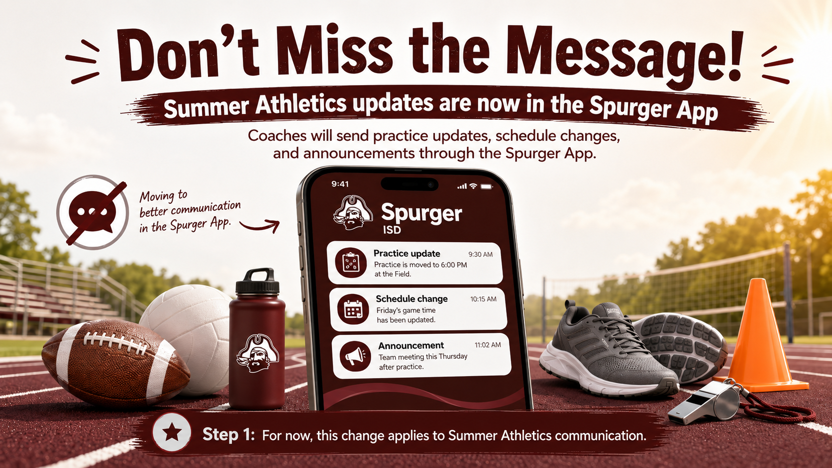 athletics communication