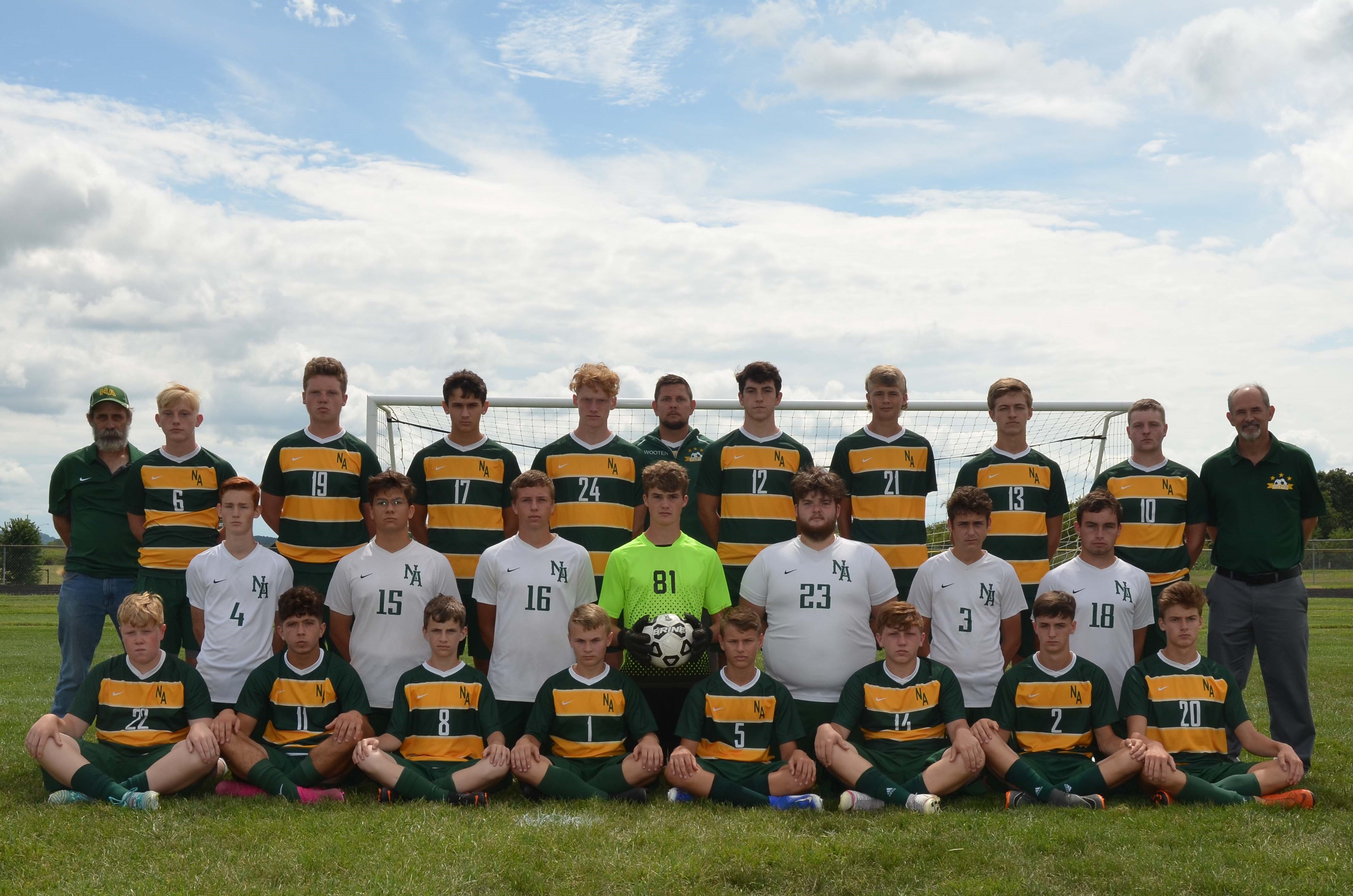 Boys soccer team picture