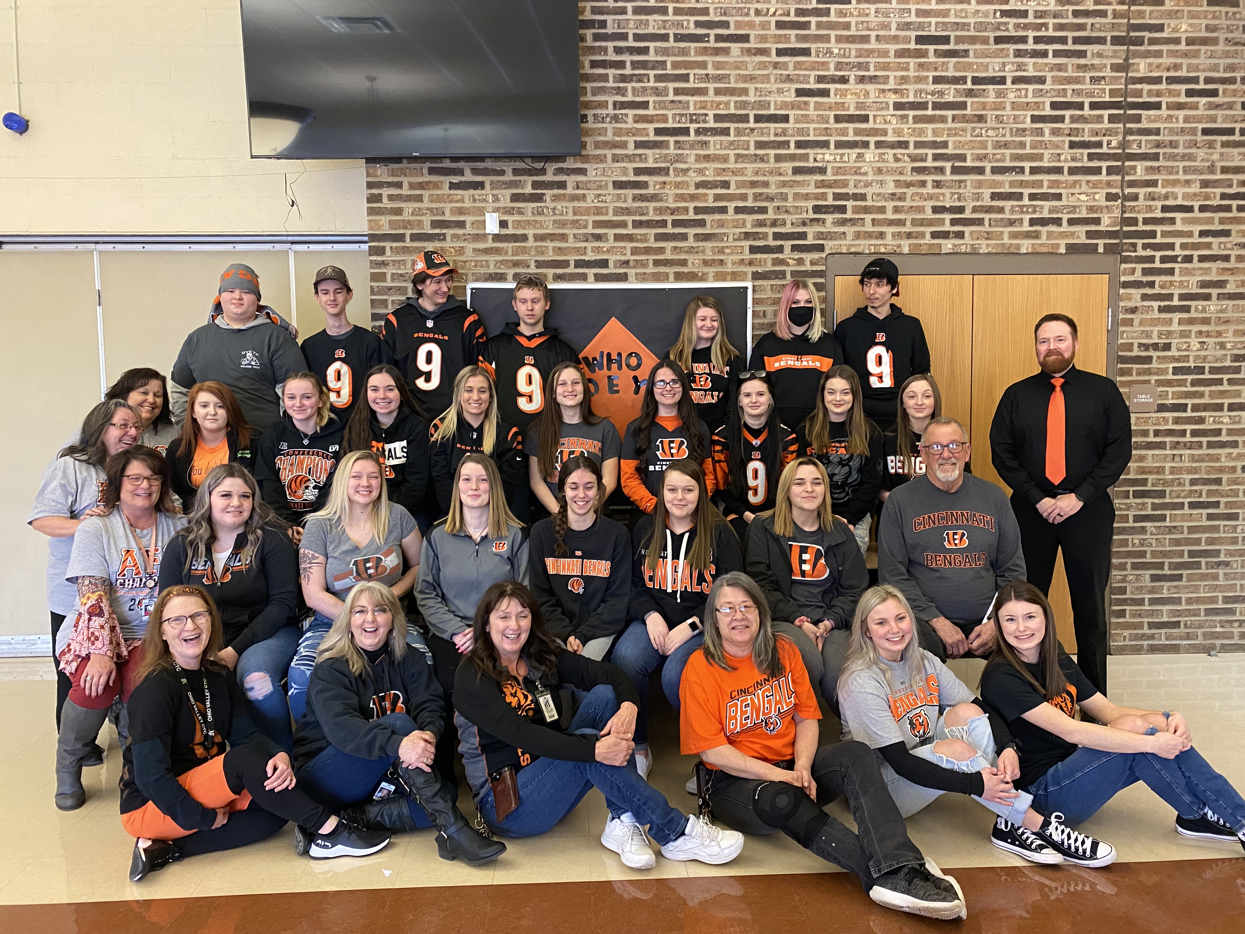 Skill's USA Week Support the Bengals Day!