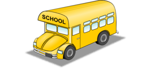 Clipart of a school bus