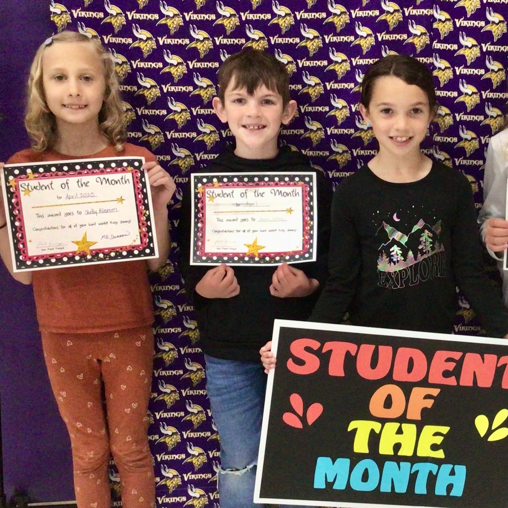 February Student of the Month-2nd Grade