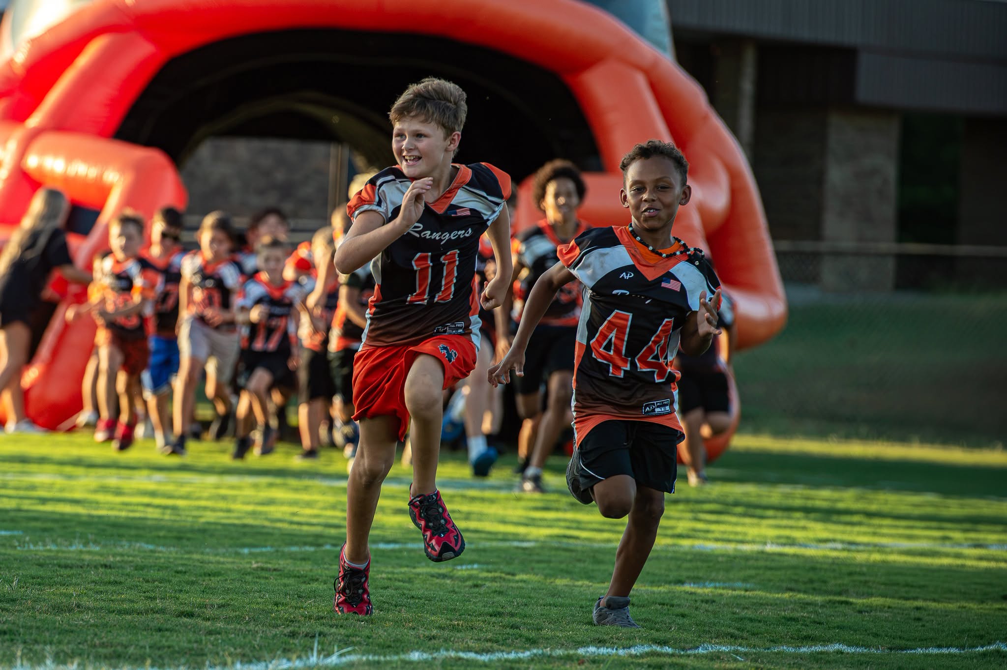 Kids running