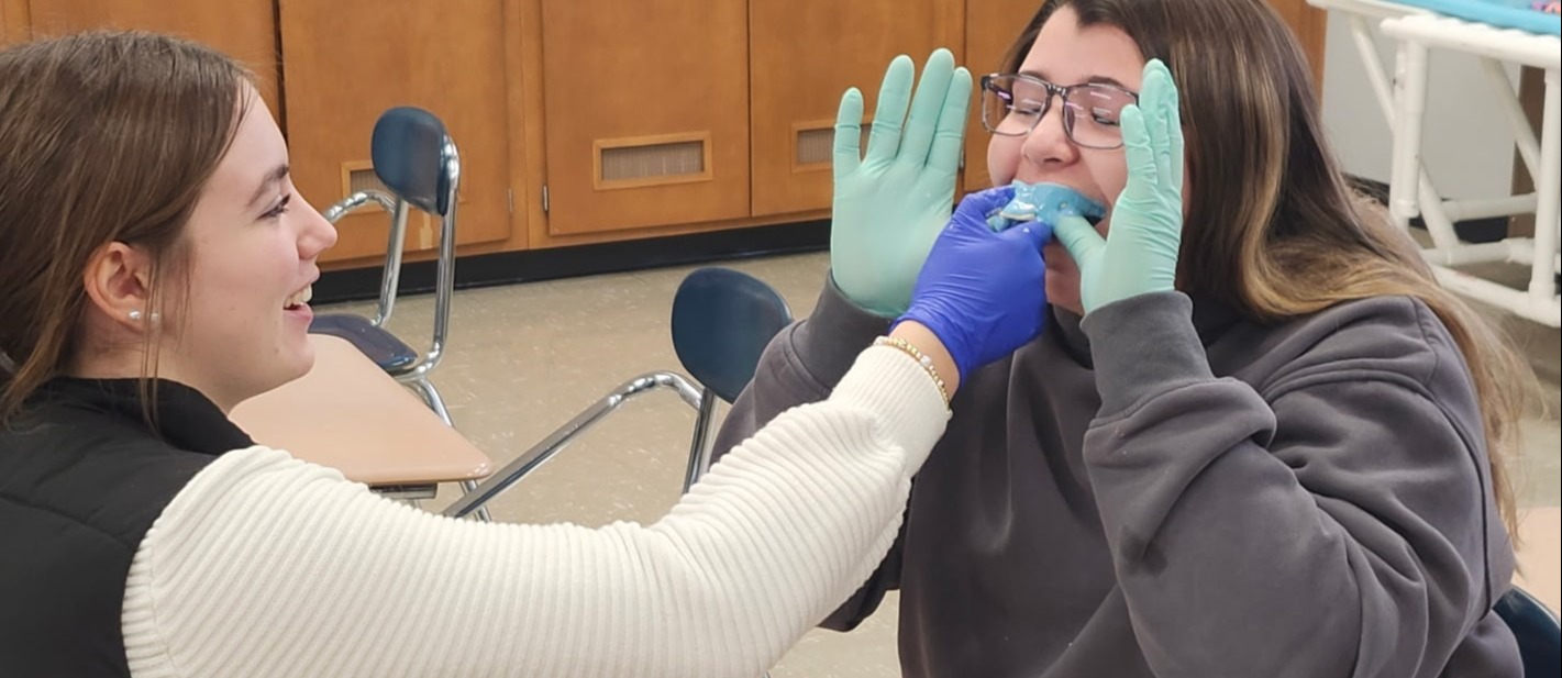 Principles of Healthcare classes practice their new skills