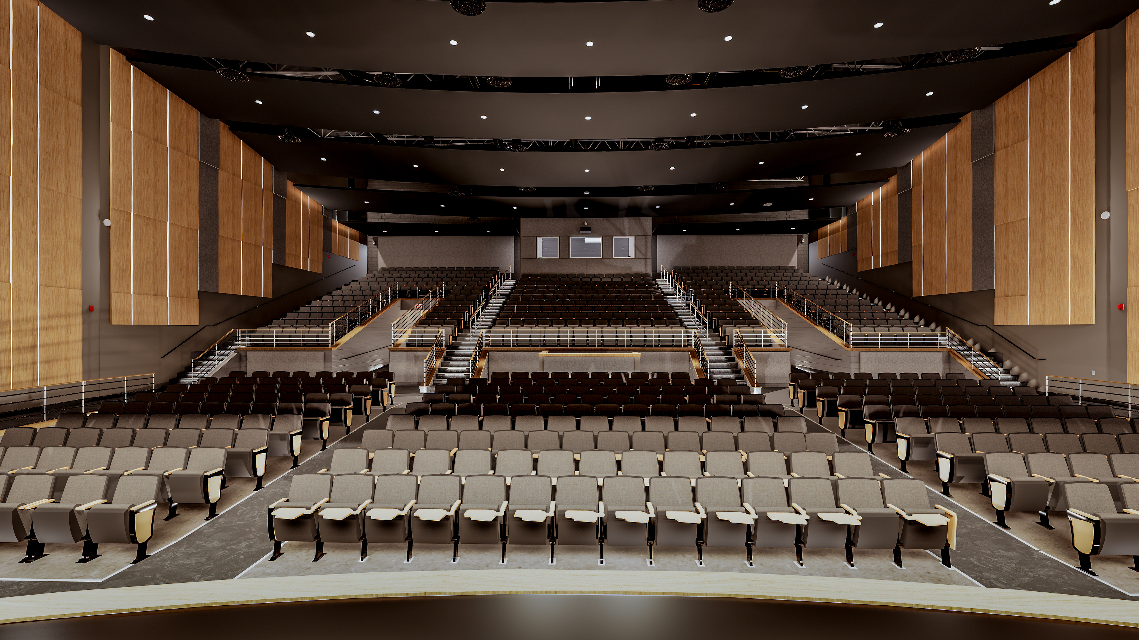 Proposed Performing Arts Center Interior
