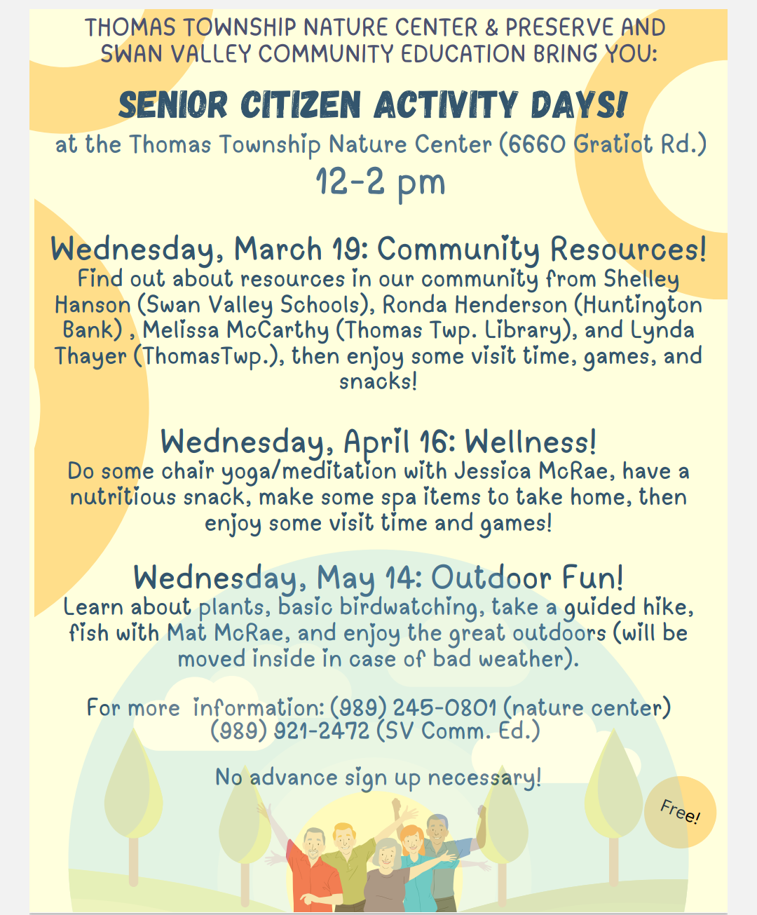 Senior Citizen Activities