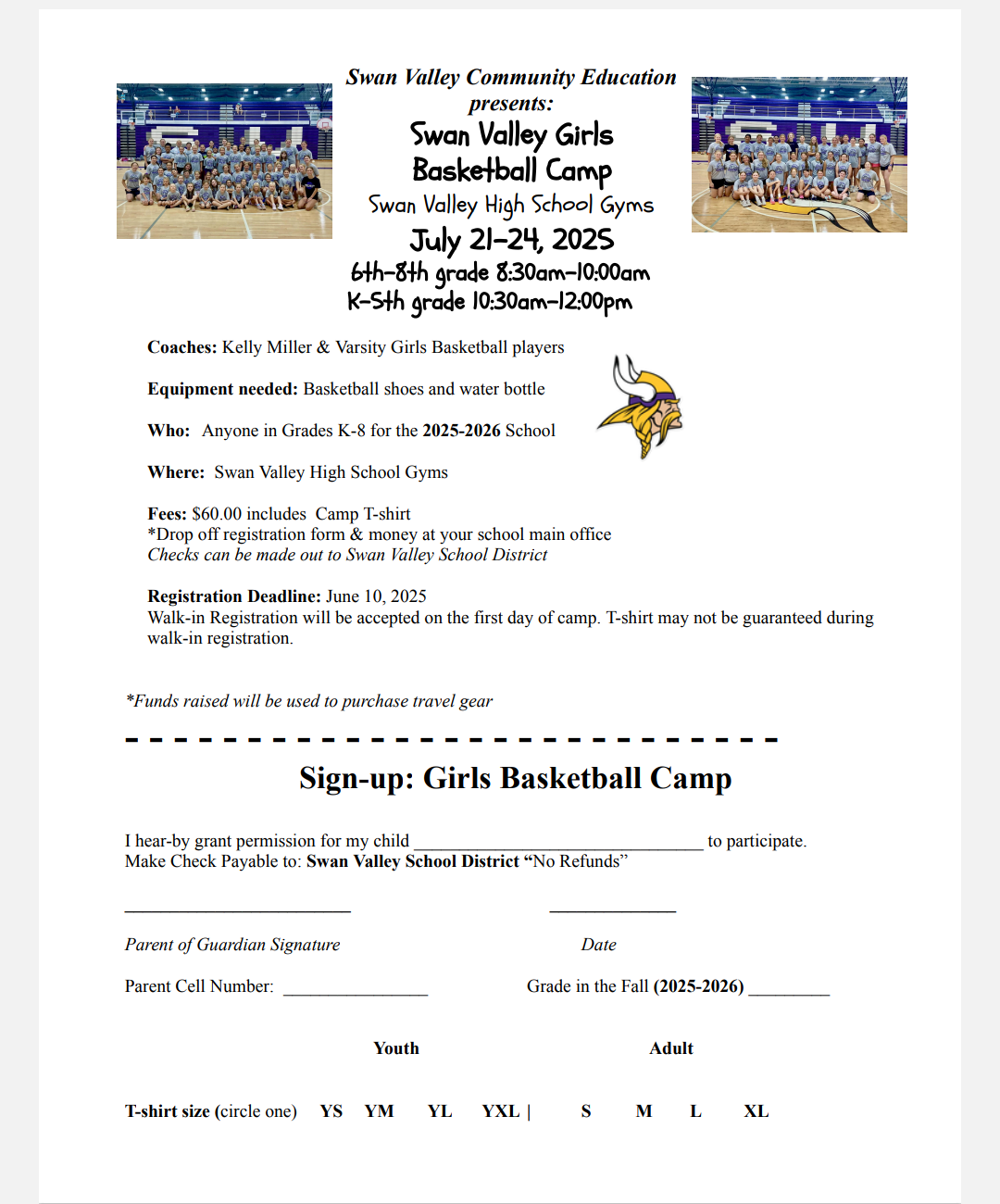 Girls BB Camp