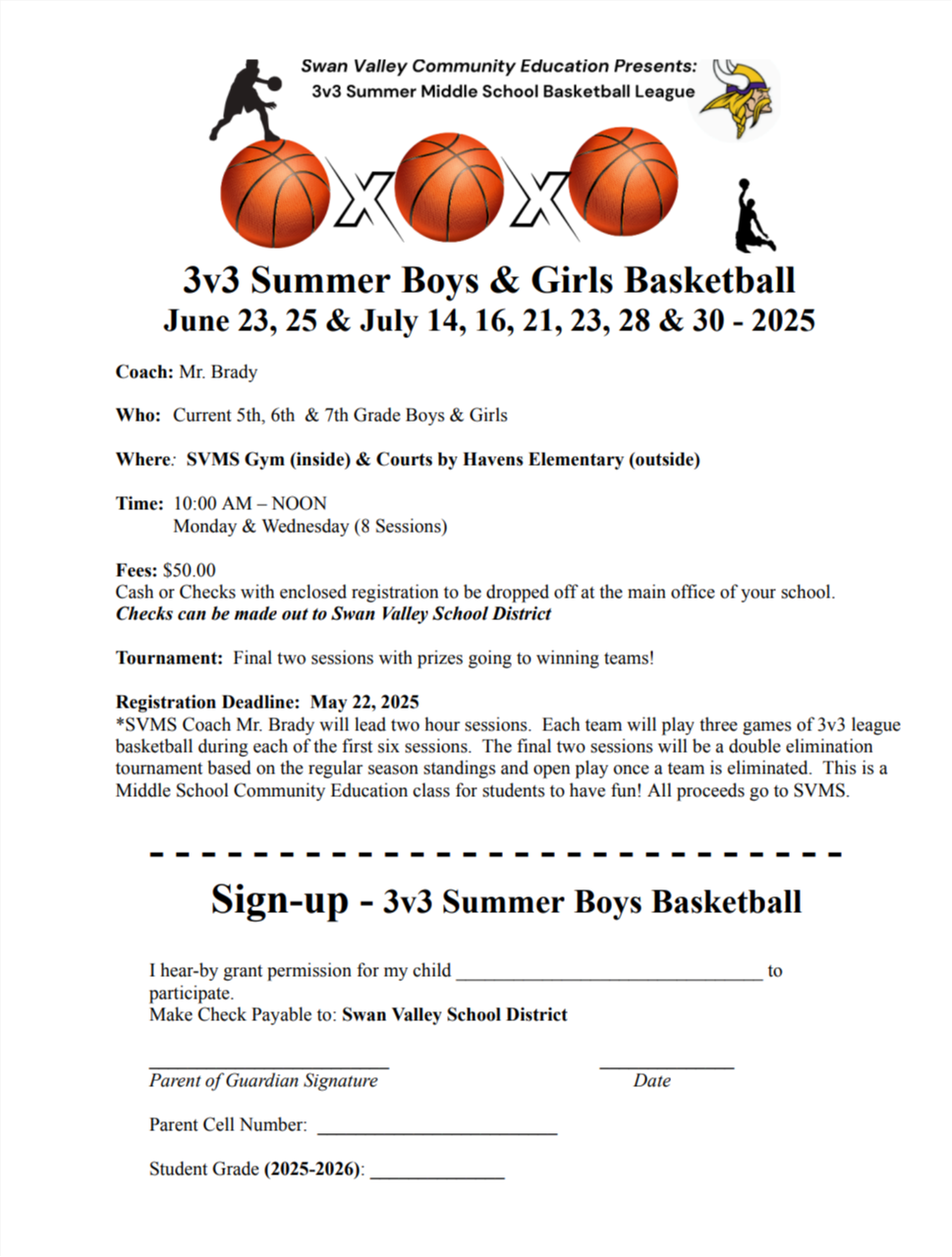 MS 3v3 Basketball