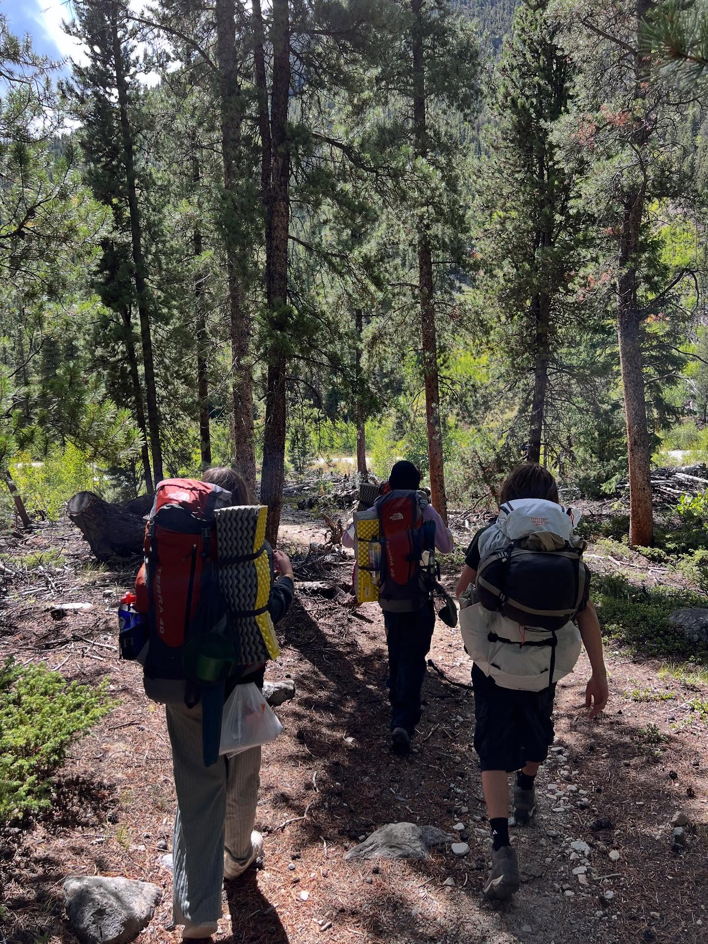 CCHS backpacking