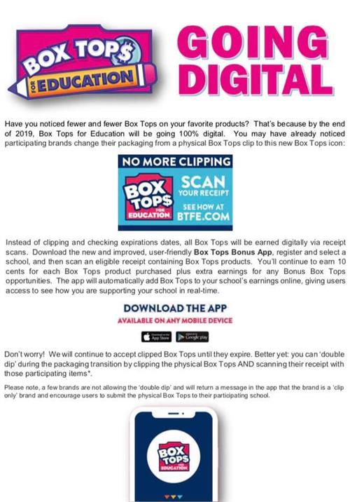 Box Tops  Peetz Plateau School District RE-5