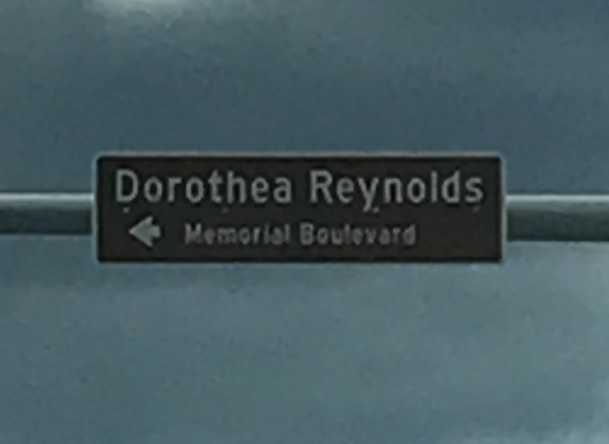 DOROTHEA REYNOLDS MEMORIAL BOULEVARD