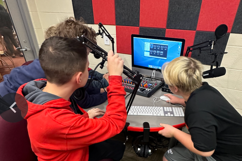 Students Podcasting