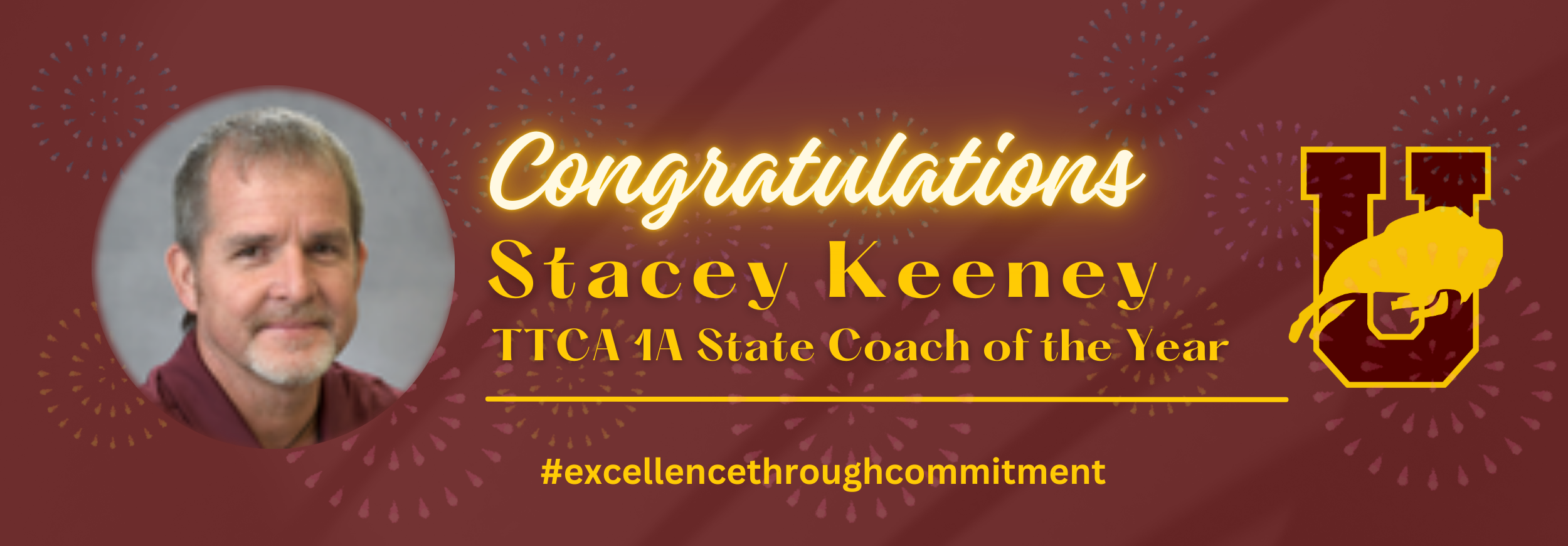 Congratulations to Stacey Keeney TTCA 1A State Coach of the Year