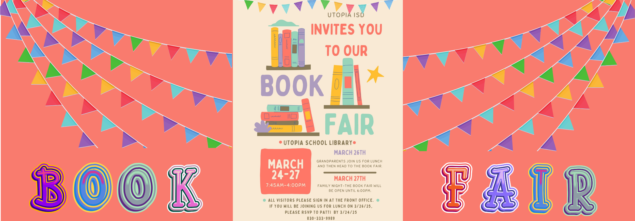 Book Fair March 24-27, 2025