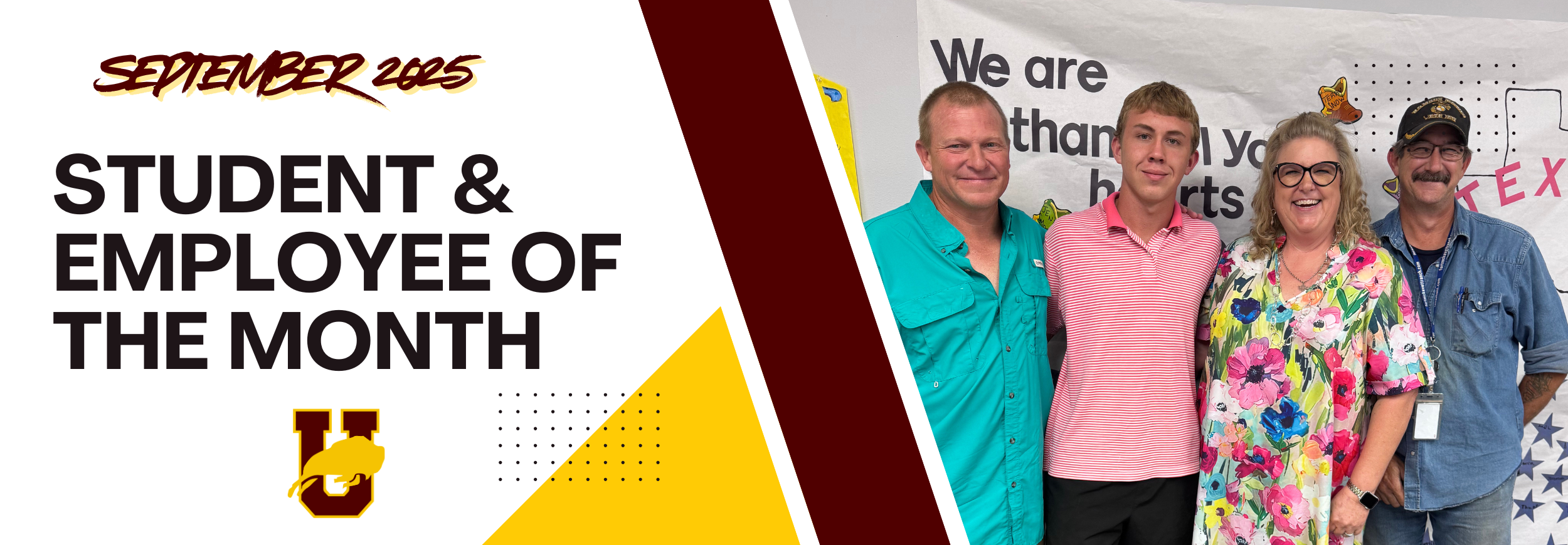 September 2025 Student and Employee of the Month