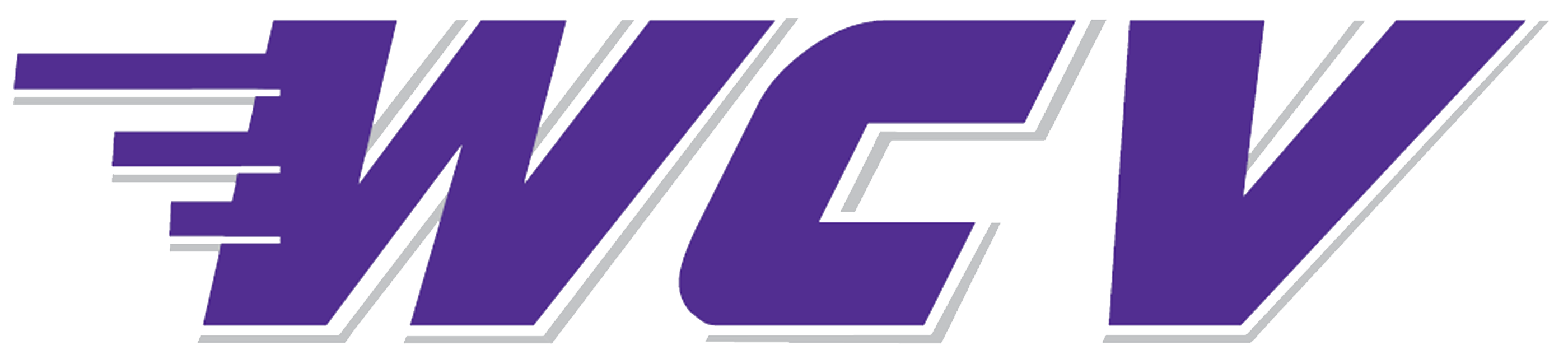 West Canada Valley logo of WCV in stylized purple font